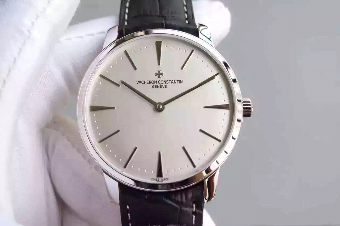 江诗丹顿传承仿表 江诗丹顿（Vacheron Constantin)传承系列机械男表