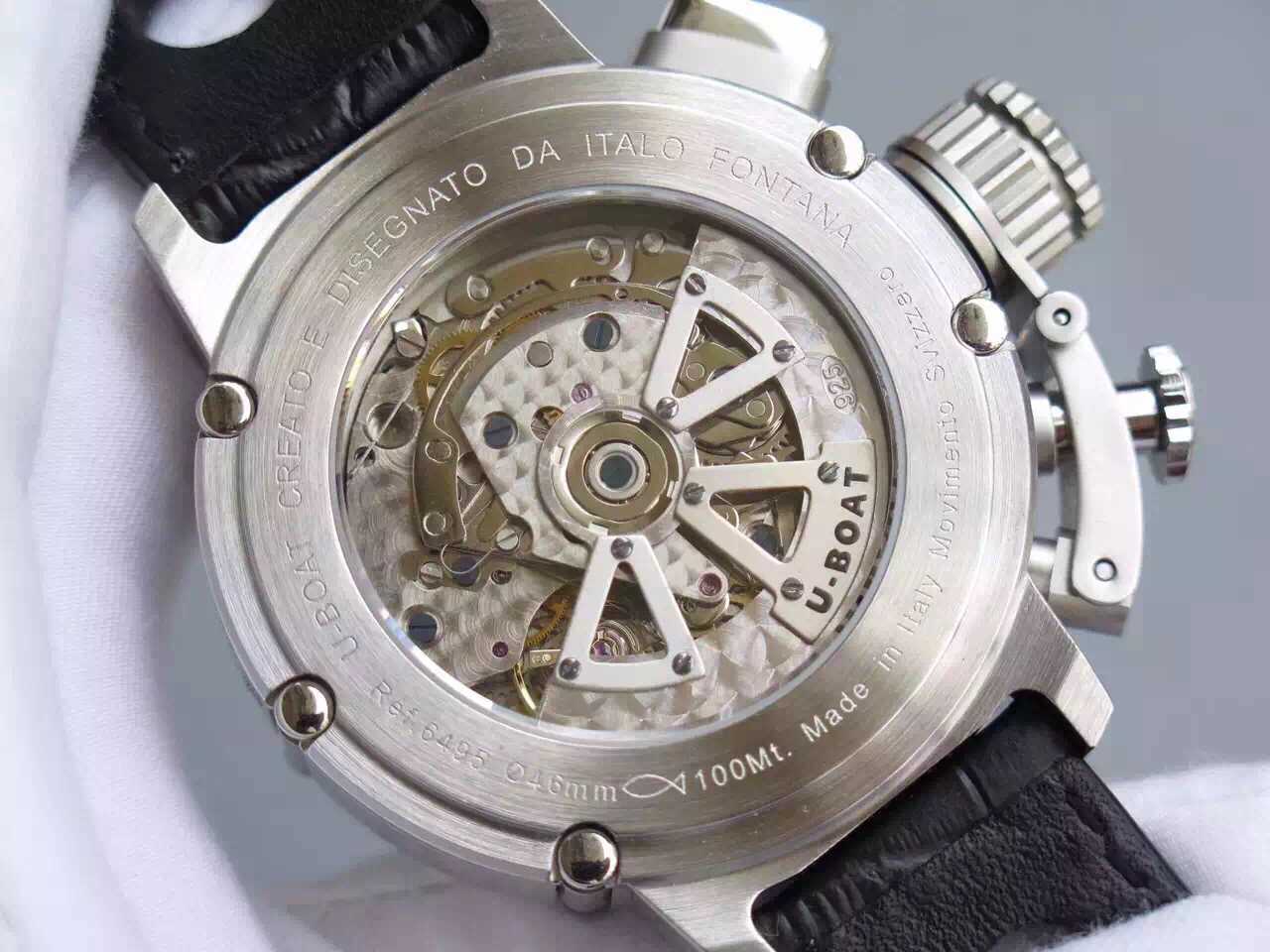 优宝H意大利军工品牌UBOAT机械手表 第10张